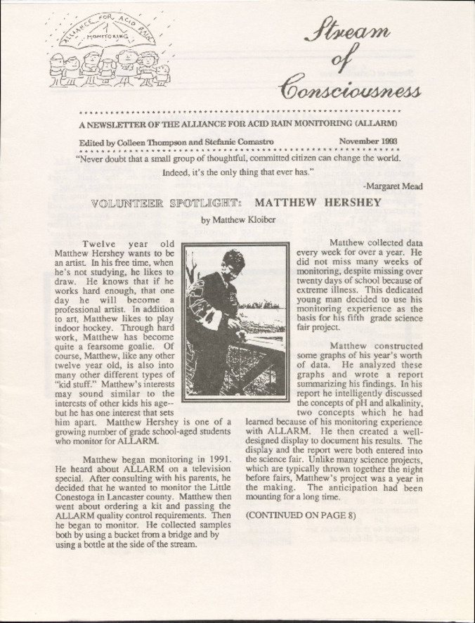 Stream of Consciousness (1993) Miniature