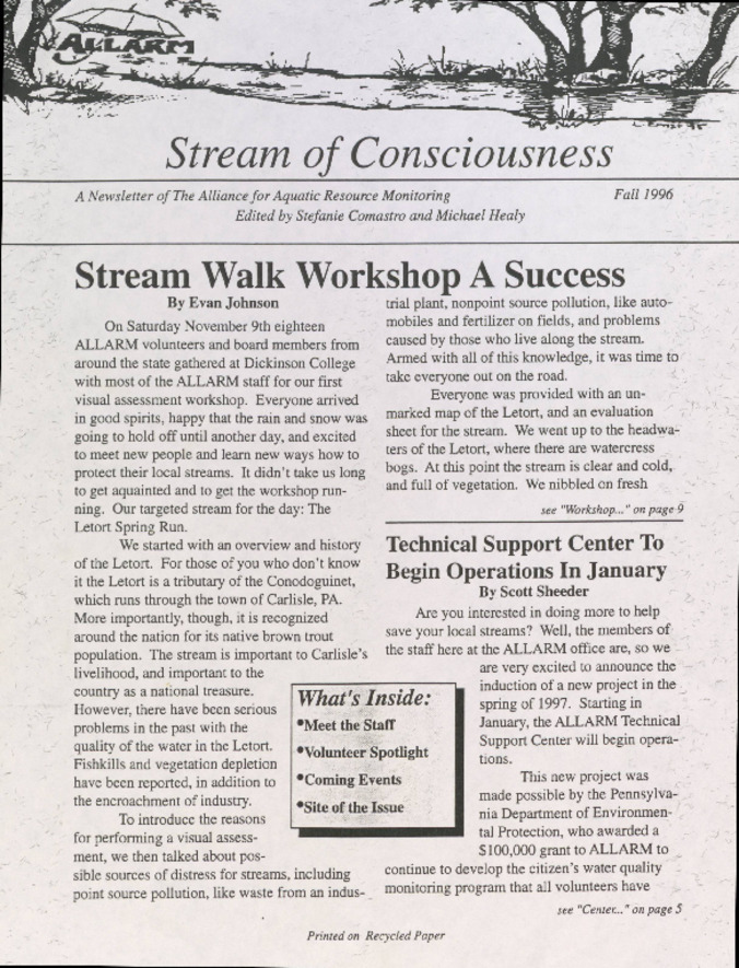Stream of Consciousness (1996) Miniature