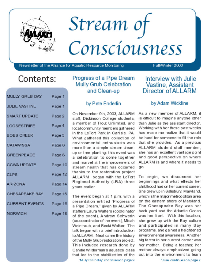 Stream of Consciousness (2003) Thumbnail