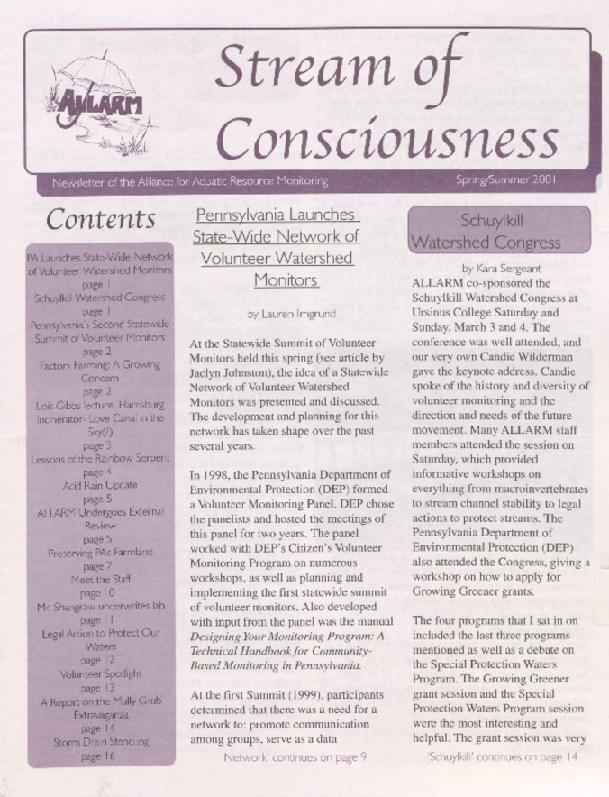 Stream of Consciousness (2001) Miniature